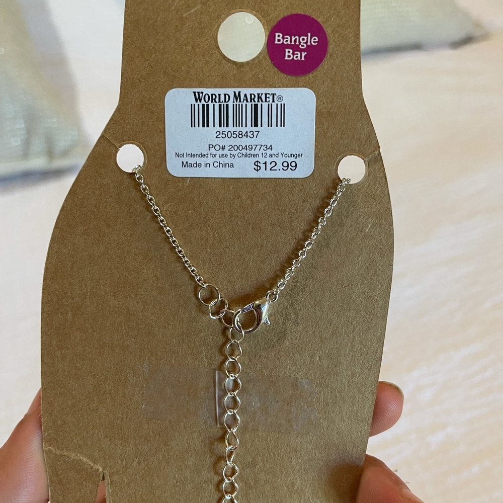 Silver Hand Chain - Picture 2 of 2